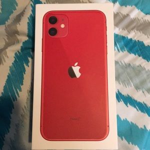 Red iPhone 11 64 Gb